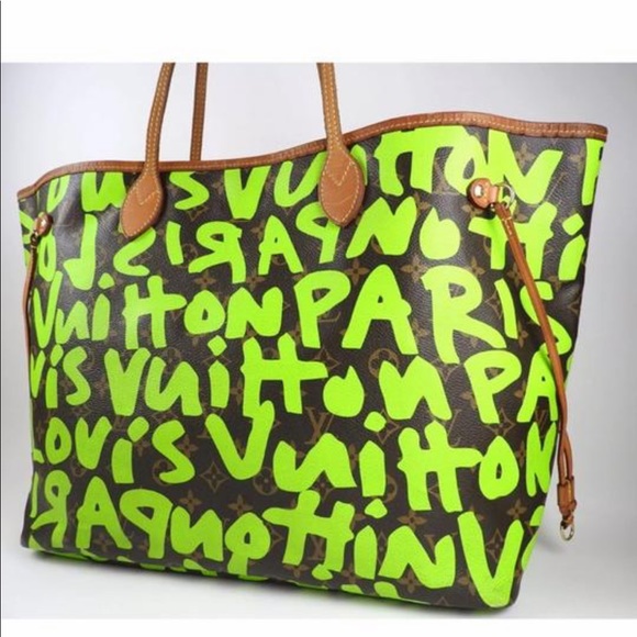 Louis Vuitton Graffiti Stephen Sprouse Neverfull - Picture 2 of 8